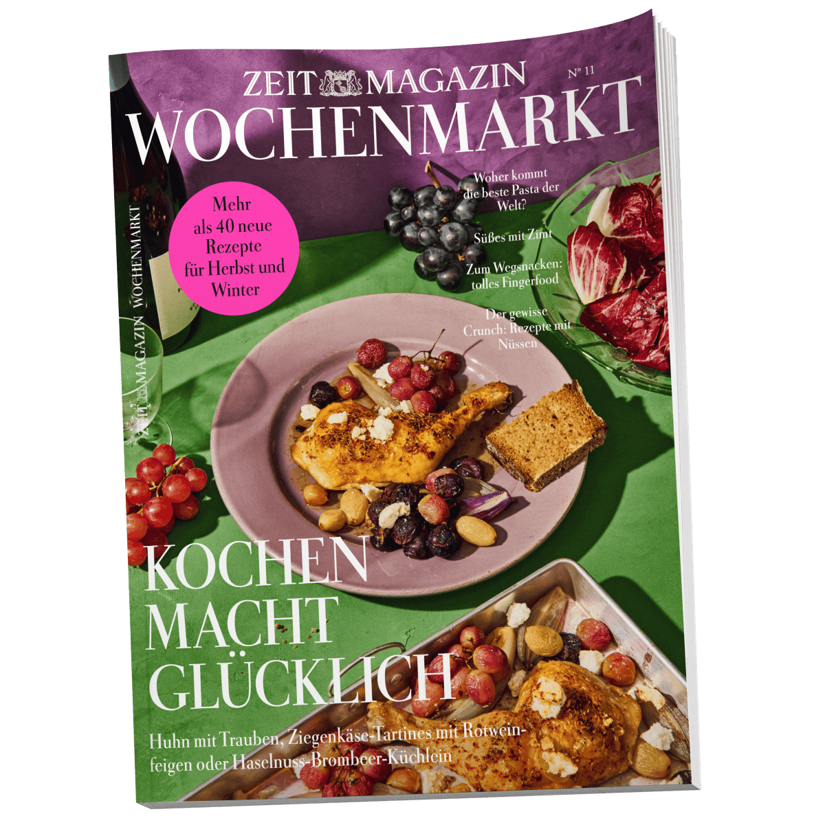 ZEITmagazin WOCHENMARKT "Kochen macht glücklich"