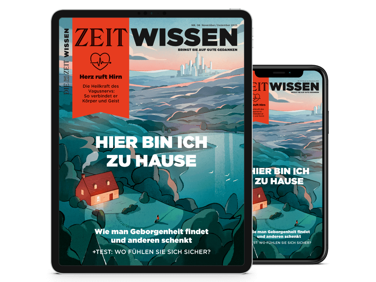 ZEIT WISSEN Digital Ausgabe "Hier bin ich zu Hause"