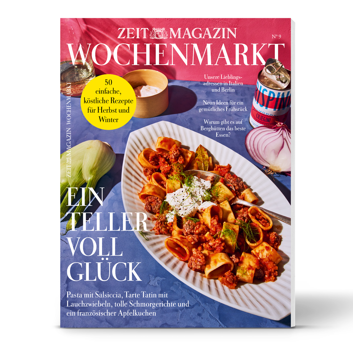ZEITmagazin WOCHENMARKT Ausgabe "Ein Teller voll Glück"