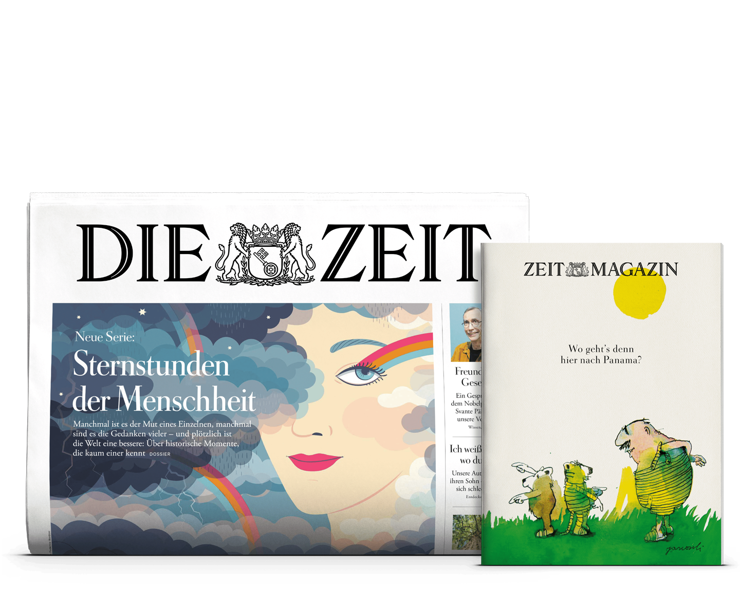 Titelcover von DIE ZEIT Print und ZEIT Magazin
