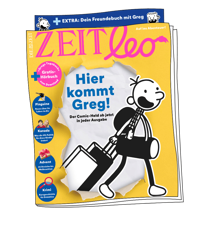 ZEIT LEO Ausgaben "Hier kommt Greg"