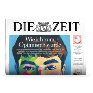 Die-Zeit Print-Titel Wie ich zum Optimisten wurde